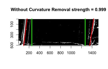 2-dimensional visualization of example bullet br411 with .999 strength threshold